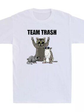 Team Trash Funny Opossum Raccoon Rat Animals T-Shirt 253